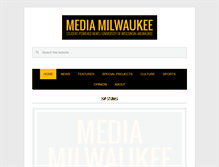 Tablet Screenshot of mediamilwaukee.com